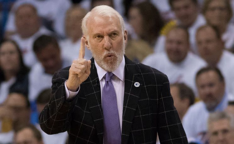 USA Basketball assistant coach Gregg Popovich already led America to victory in 2016. (Getty Images)