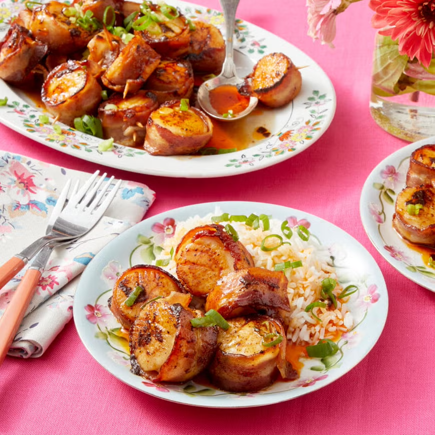 five ingredient meals bacon wrapped scallops