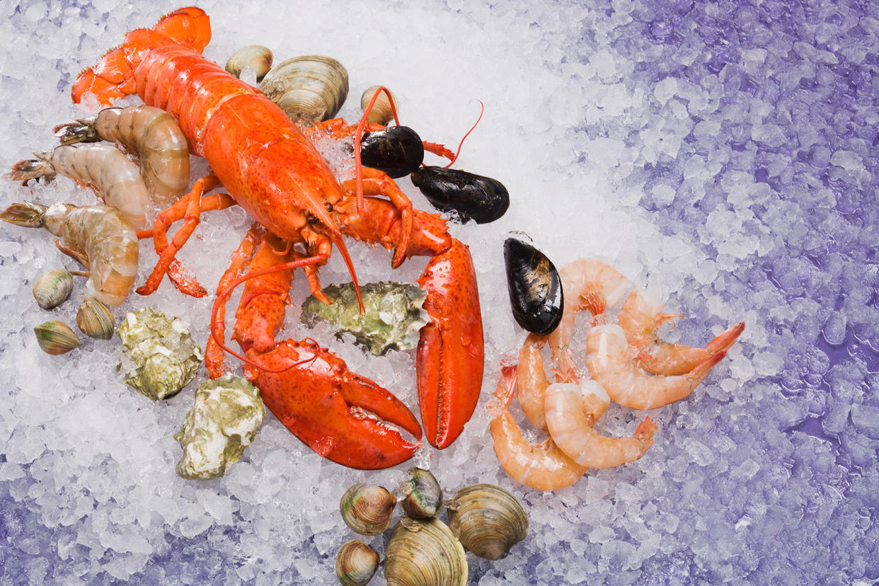 Assortment of Seafood Getty Images/Comstock Images