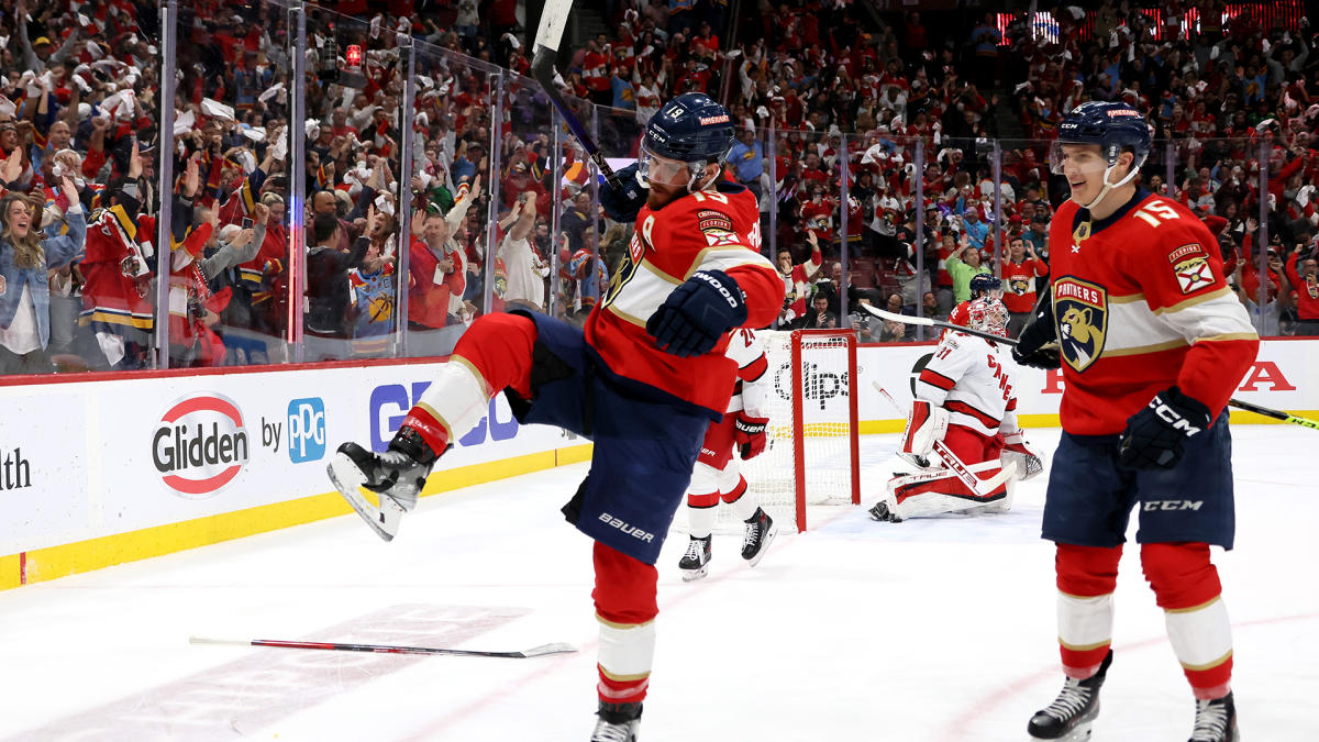 Matthew Tkachuk lifts Panthers over Hurricanes in 4th OT in 6th-longest  game in NHL history