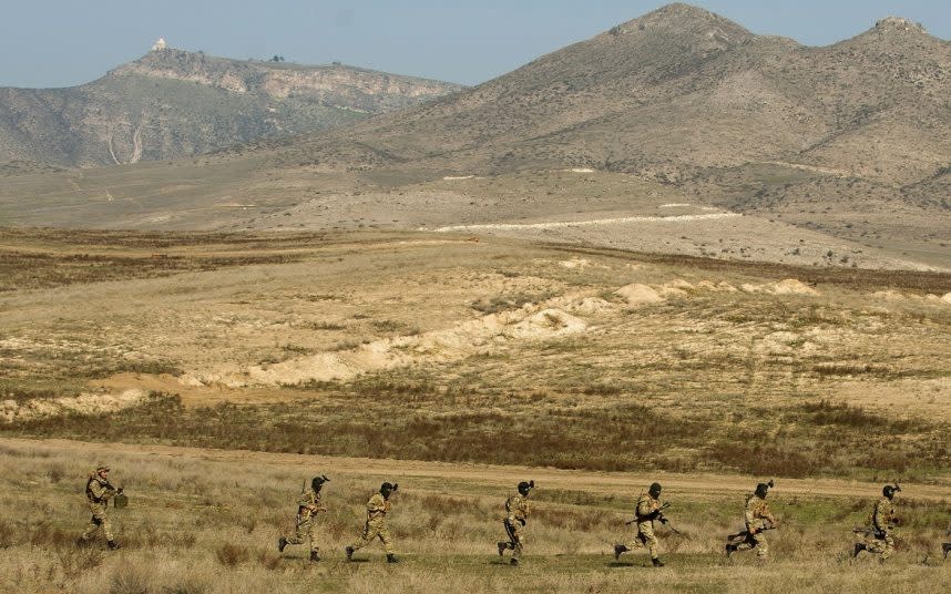  Armenian and Karabakh armed forces - AFP