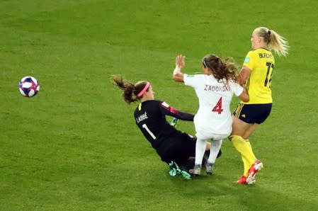 Women's World Cup - Round of 16 - Sweden v Canada