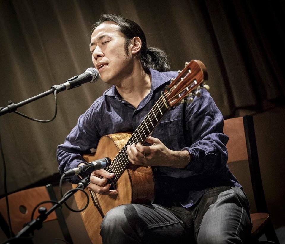Guitarist Hiroya Tsukamoto — a guitarist and composer who fuses folk, jazz and world music — will present both a concert and class at the Cultural Center of Cape Cod.