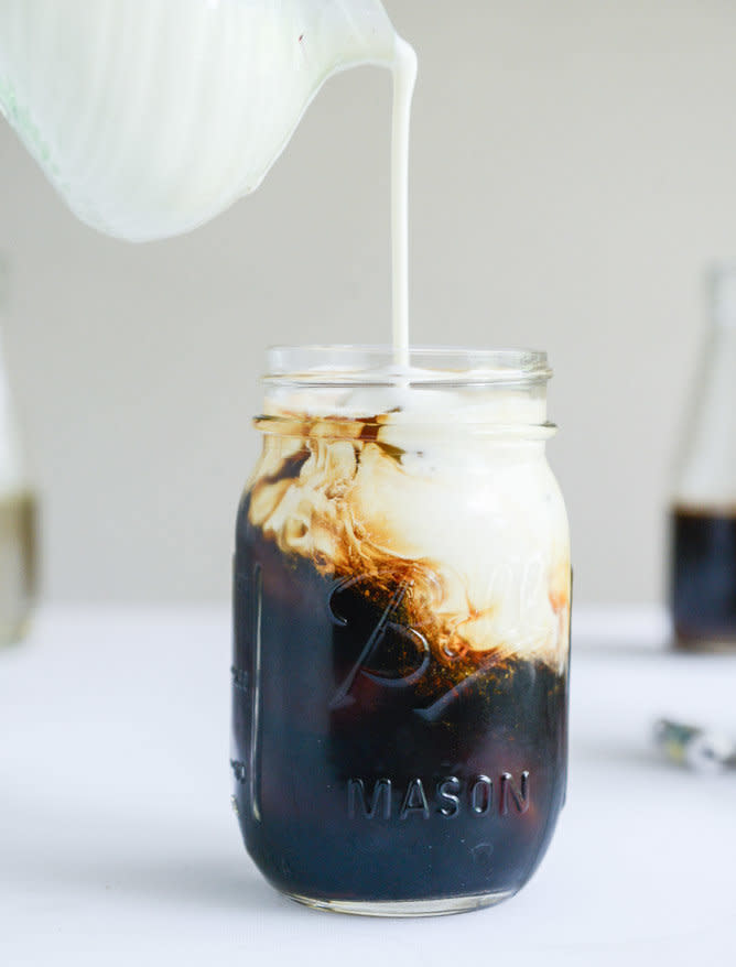 <strong>Get the <a href="http://www.howsweeteats.com/2014/07/four-homemade-coffee-syrups-and-my-favorite-cold-brew/" target="_blank">Cold Brew Coffee</a> recipe from How Sweet It Is</strong>