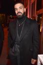 <p><strong>Born</strong>: Aubrey Drake Graham </p><p>In the early aughts, the actor-turned-rapper starred in the Canadian high school drama TV series <em>Degrassi: The Next Generation</em>, where he was known as Aubrey Graham. <a href="https://metro.co.uk/2018/04/07/drakes-age-net-worth-real-name-biggest-tracks-7448162/" rel="nofollow noopener" target="_blank" data-ylk="slk:In 2006;elm:context_link;itc:0;sec:content-canvas" class="link ">In 2006</a>, when he started pursuing a rap career, he dropped the Aubrey and started going by Drake.</p>