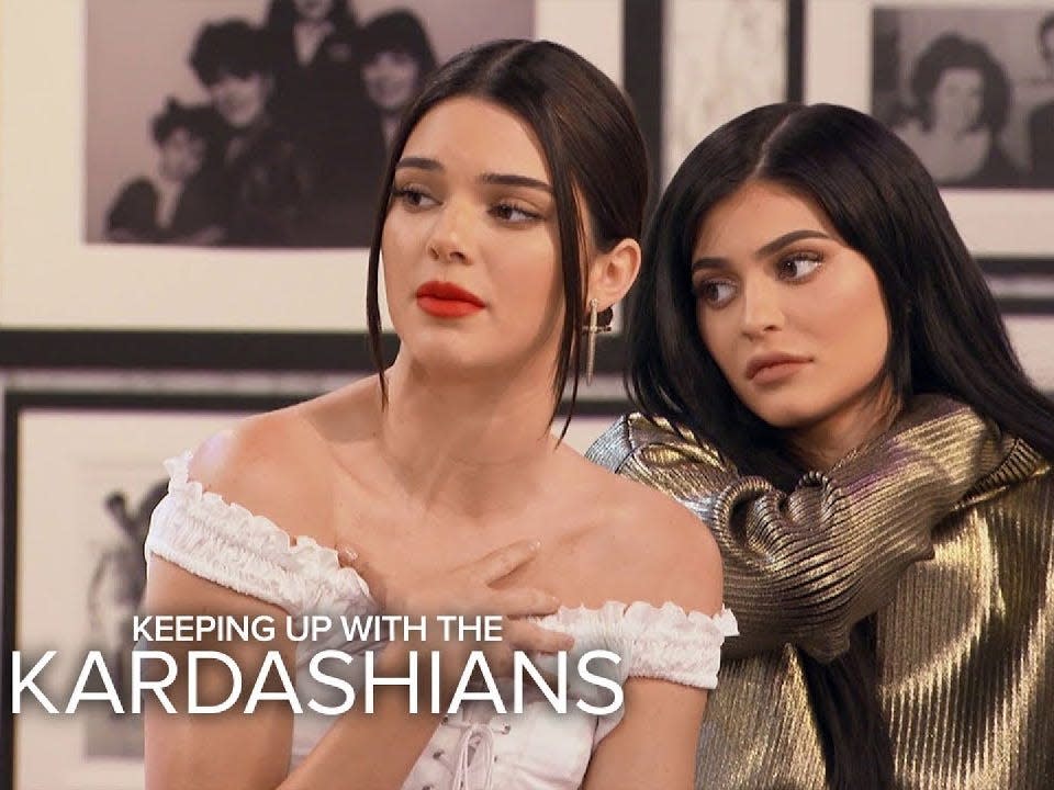 kendall kylie keeping up with the kardashians