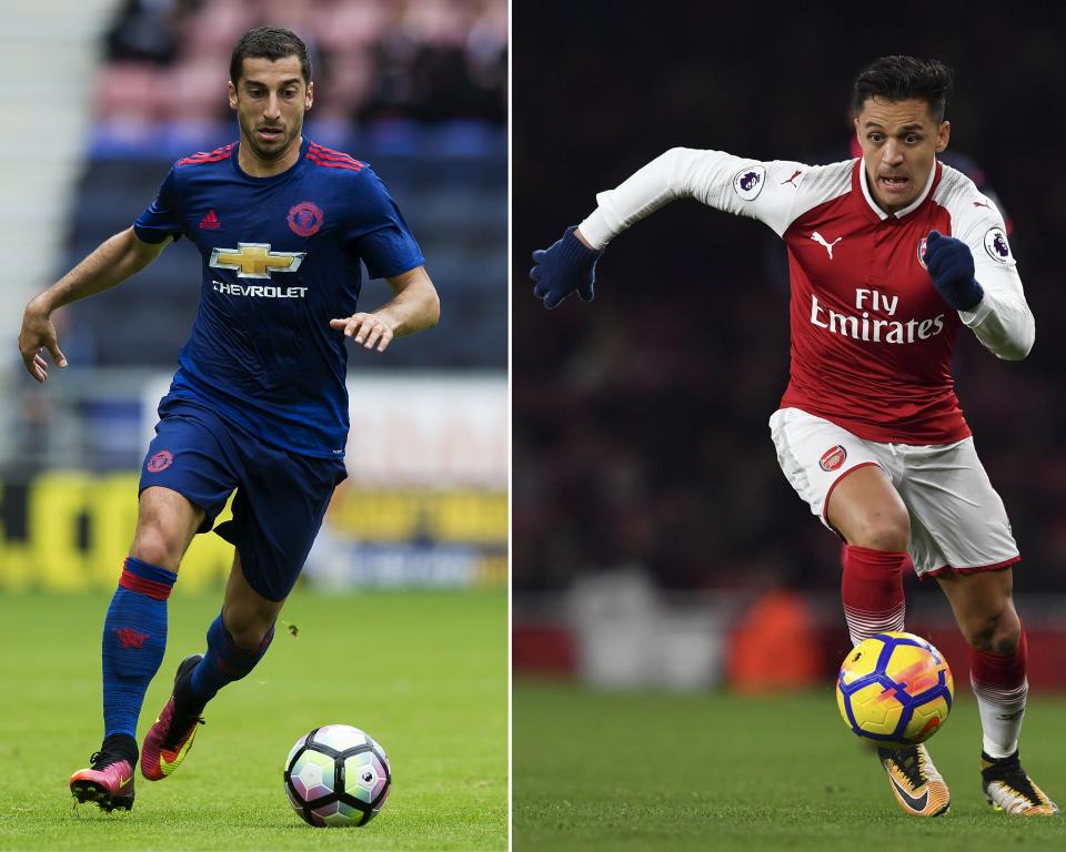 Manchester United forward Alexis Sanchez and Arsenal midfielder Henrikh Mkhitaryan have to change jerseys as their swap deal is now complete.