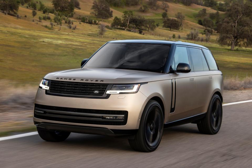 The  new 2022 Range Rover's P530 First Edition model stickers at $164,000.