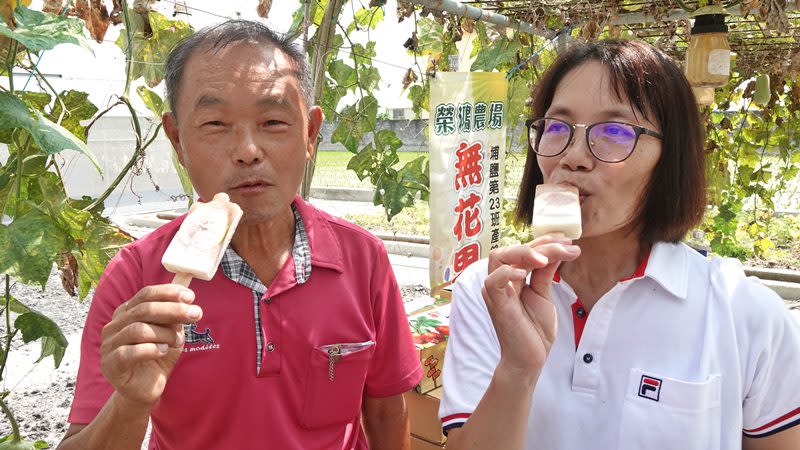 榮鴻無花果農場搶攻消暑商機　鮮果冰棒夏日透心涼