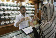 <strong>Reservas de oro:</strong> 268,8 toneladas métricas<br><br>Foto: AP Photo/Hussein Malla