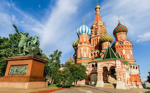 St. Basil's Cathedral, just off Red Square - Credit: © 2012 Pola Pablo Damonte/Pola Damonte via Getty Images