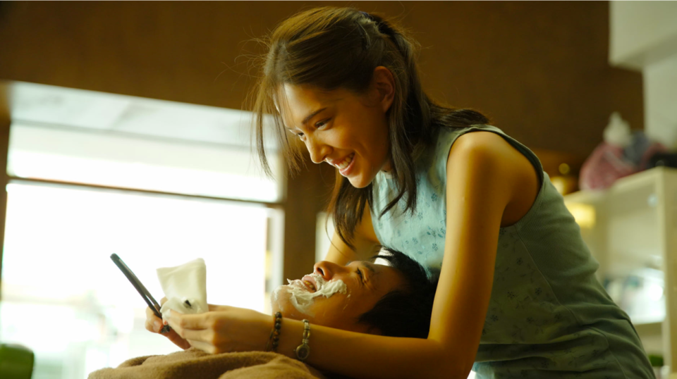 許瑋甯與邱澤因拍攝《當男人戀愛時》假戲真做，相愛結婚。（圖／翻攝自當男人戀愛時Facebook）