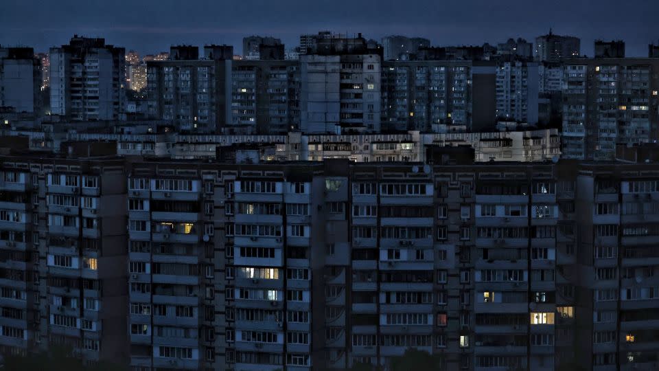 Outages have been part of Ukrainian life following Russia's full-scale invasion but they are now happening in spring and early summer. - Yan Dobronosov/Global Images Ukraine/Getty Images