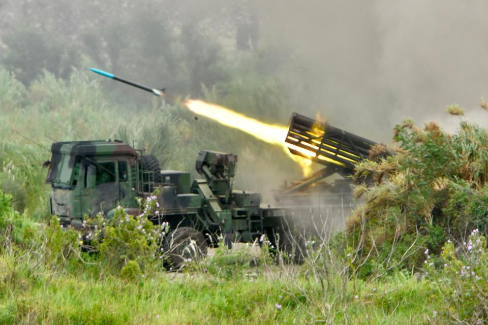 File image: Taiwan has been bolstering its defence in the wake of rising threats from China (AFP via Getty Images)