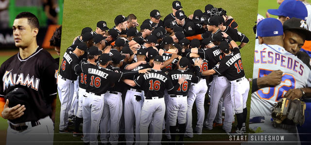 Emotional night in Miami as players and fans honor Jose Fernandez