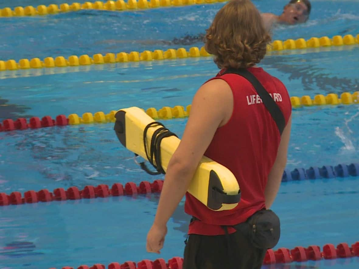 After pandemic pool shutdowns, qualified lifeguards are hard to find.  (Helen Pike/CBC - image credit)