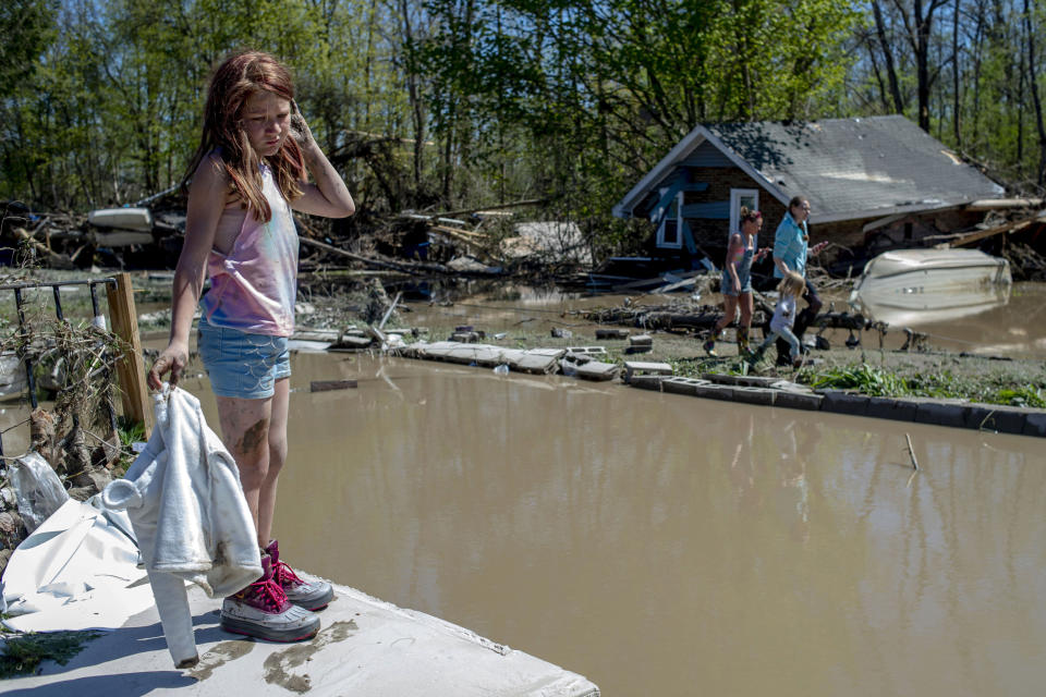 Image: Sanford Dam (Jake May / The Flint Journal via AP file)