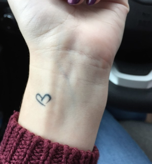 heart tattoo