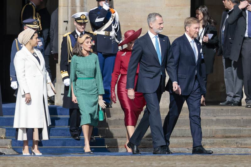 Reyes Felipe y Letizia con Guillermo y Máxima de Holanda