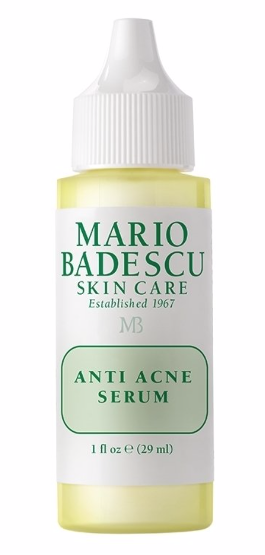 <p>Este suero formulado con ácido salicílico y extracto de tomillo, te ayuda a deshacerte de las impurezas y lograr una piel saludable. ¿Lo mejor de todo? La marca tiene increíbles ofertas que no puedes dejas pasar. Anti Acne Serum, de Mario Badescu.</p>