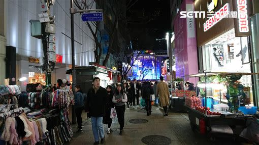 韓國首爾明洞街景。（圖／資料照）