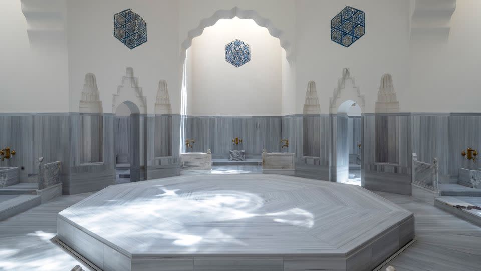 A tiled interior room at the Zeyrek Çinili Hamam - Murat Germen