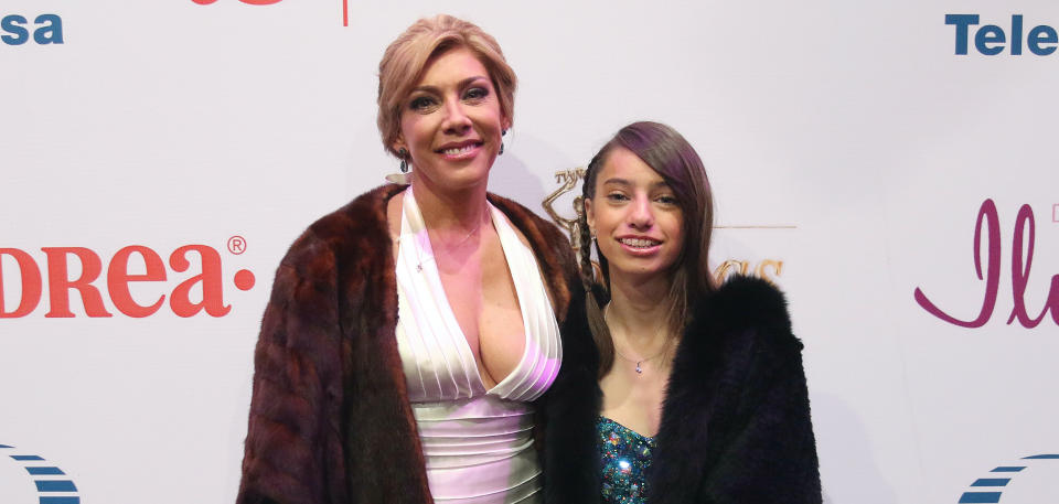 Cynthia Klitbo y su hija en 2018. (Ultra Media)