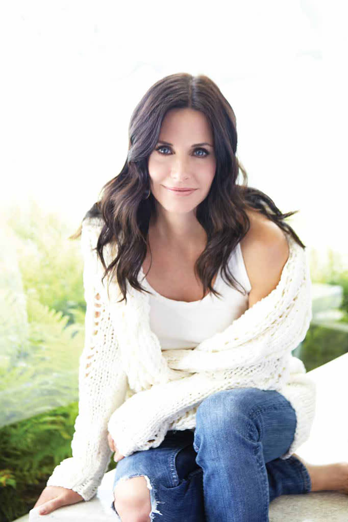 Courteney Cox in Emmy Magazine