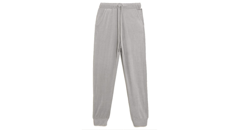 Velour Cuffed Joggers