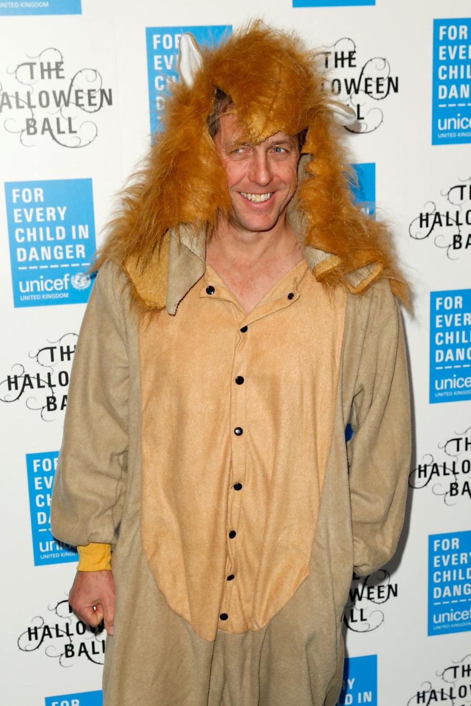 Hugh Grant as a lion (Getty Images)