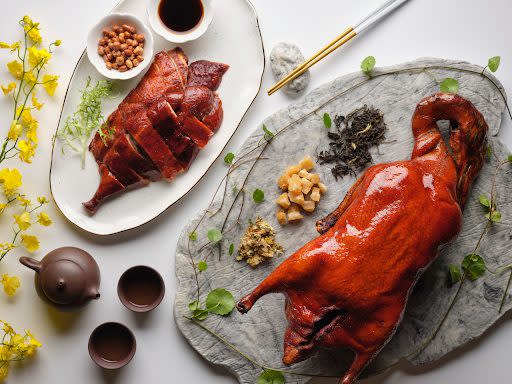 roasted duck