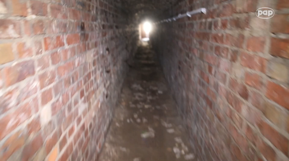 A photo shows what the tunnel looks like when walking through.