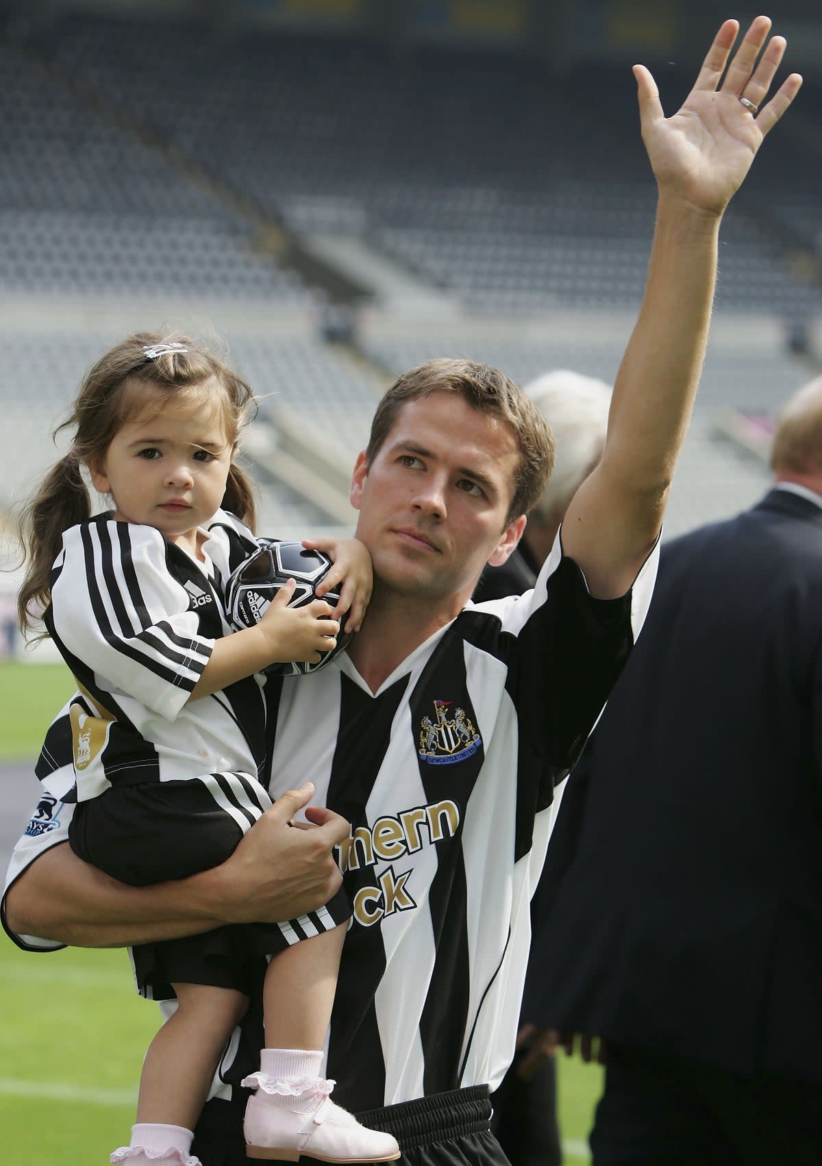 Gemma and Michael Owen in 2005 (Getty Images)