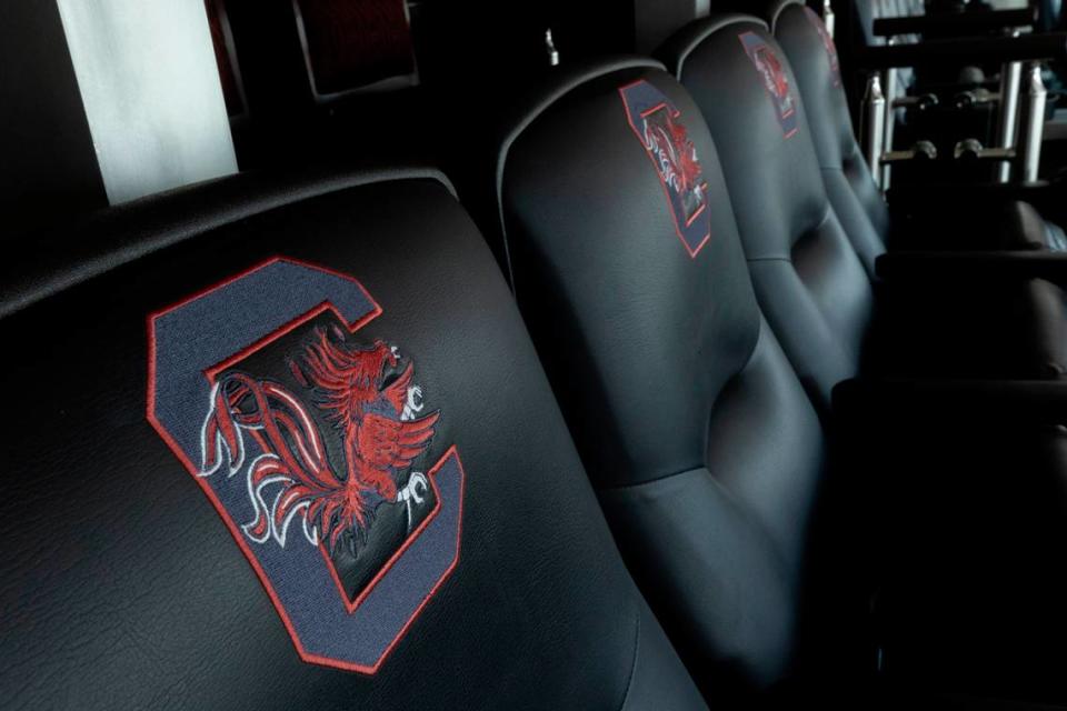 The 18 suites at Williams-Brice Stadium have eight bar seats and 16 padded stadium seats for watching the game. The waiting list for a suite is more than 120 people long. One has not come available since 2016.