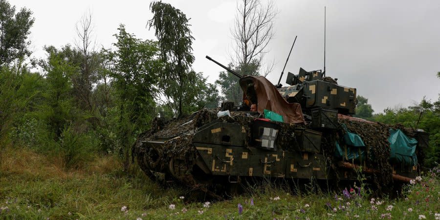 Ukrainian military in Zaporizhzhia Oblast, June 26, 2023