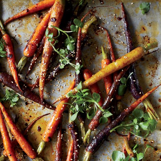 Chipotle-Roasted Baby Carrots