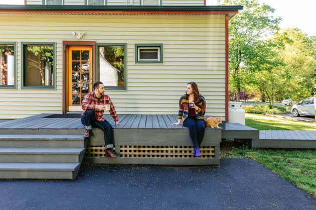 Plan your outdoor gatherings carefully; while outdoor settings are much safer for virus spread, they aren't all 100% risk free. (Photo: The Good Brigade via Getty Images)