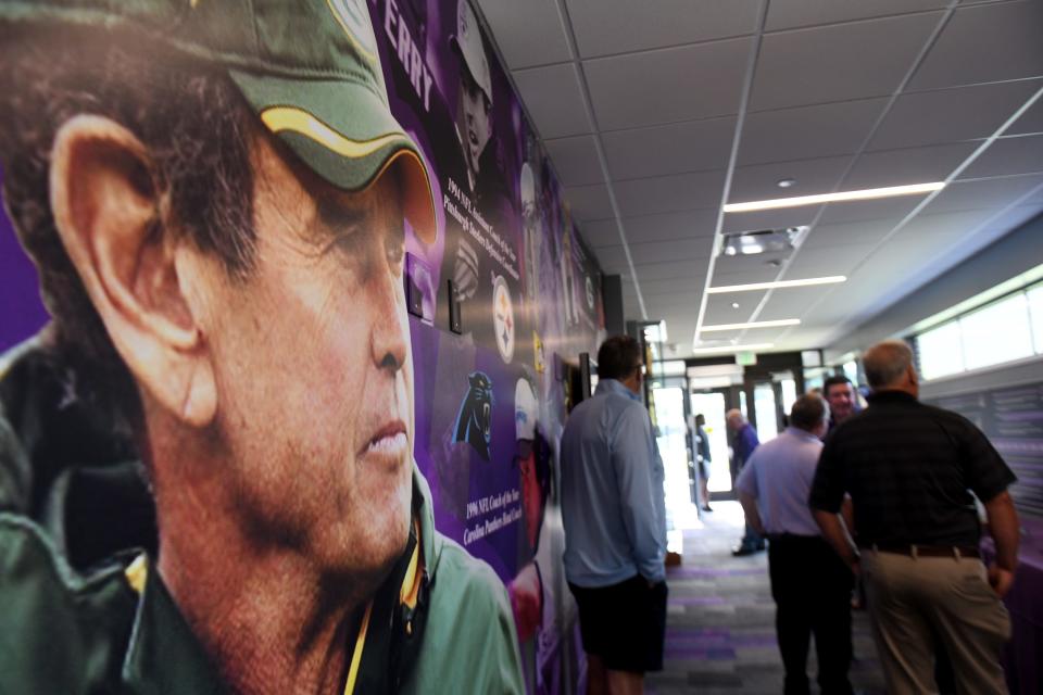 The Dedication of the Dom and Karen Capers Football Coaching Center on the campus of University of Mount Union.  Saturday, June 10, 2022