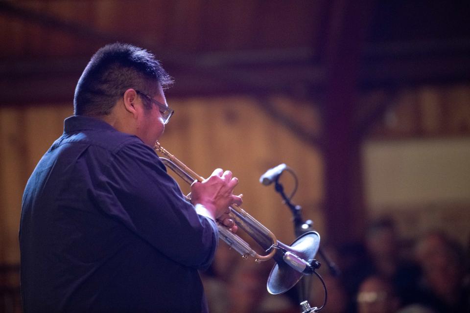 Delbert Anderson has timed the performance of his composition "The Long Walk" to end on June 1, 2028 – the 160th year since of the signing of the Bosque Redondo treaty of 1868.