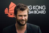 Chris Hemsworth hat bereits in zahlreichen Blockbustern mitgespielt und war 2019 in der "Men in Black"-Neuauflage zu sehen. Viel beschäftigt ist er aber vor allem als hammerschwingende Gottheit: Als "Thor" war bereits in acht Filmen des Marvel-Kino-Universum zu sehen. (Bild: Anthony Kwan/Getty Images)