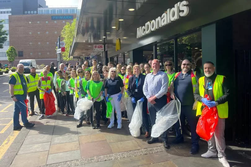 More than 60 bags of litter were collected at the Spring Clean event in Coventry