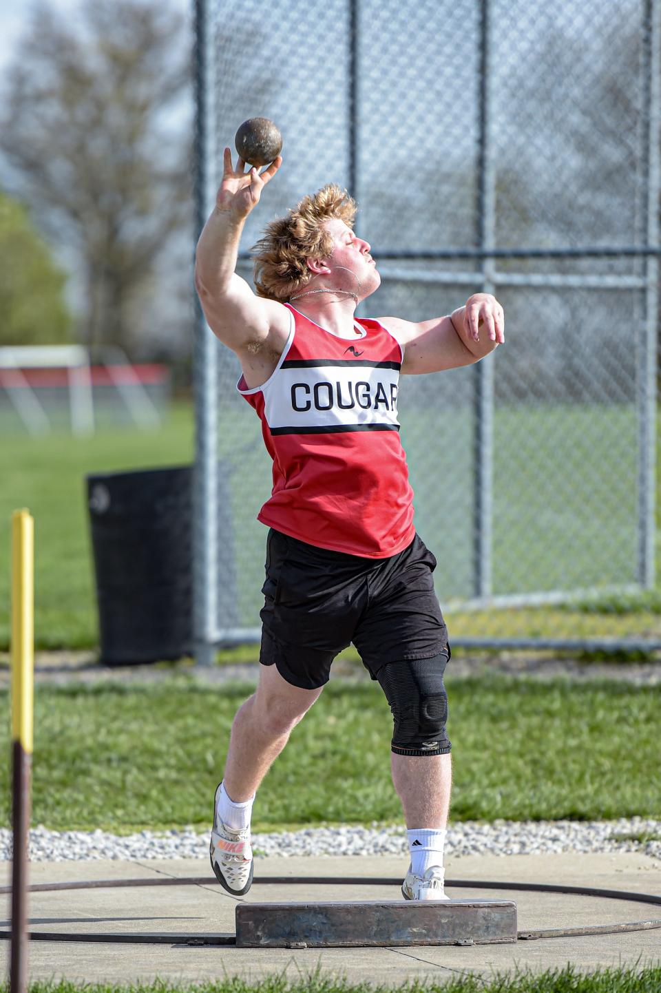 Crestview senior Wade Bolin is closing in on shot put and discus records that have stood at the school for more than 60 years.