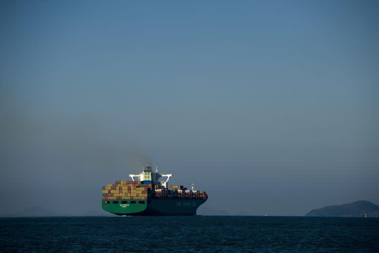 Paranagua Port, state of Parana in Brazil, the sixth largest port in the world, the second largest in Brazil and the largest grain port of Latin America. (Photo by Paulo Fridman/Corbis via Getty Images)