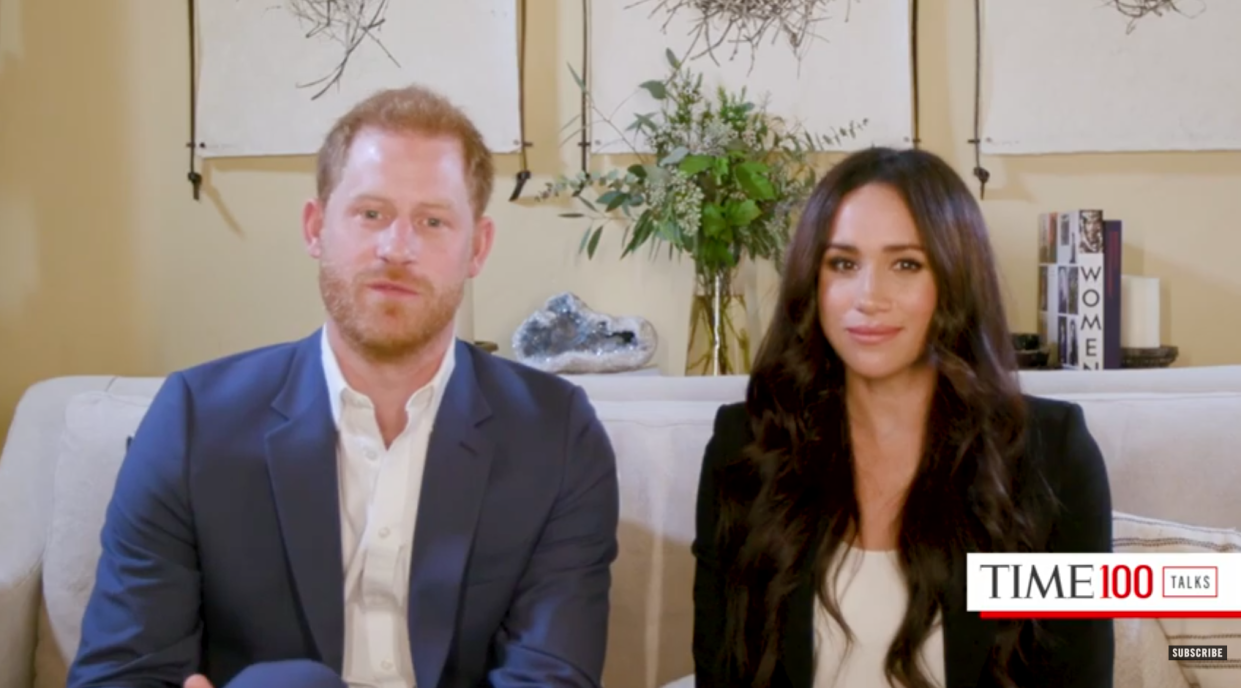 Meghan Markle and Prince Harry host Time100 Talks (TIME / TIME100 Talks)