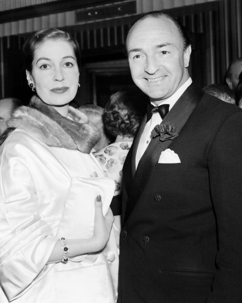 Valerie Hobson and husband John Profumo in 1959.