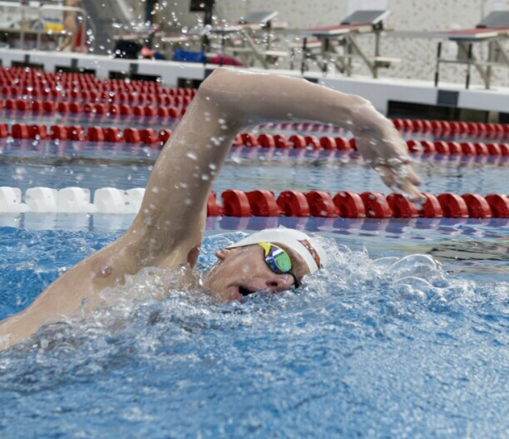 Noblesville teen Luke Whitlock competes for Fishers Area Swimming Tigers club and has qualified for the USA Swimming Olympic Trials.