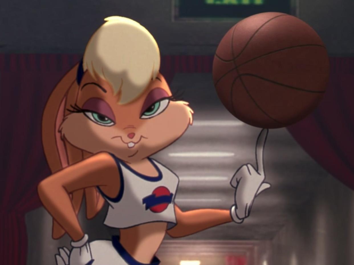 lola bunny space jam heartthrob of the hoops