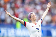 <p>It's U.S. Women's Soccer superstar, Megan Rapinoe! </p>