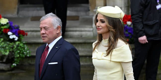 their majesties king charles iii and queen camilla coronation day