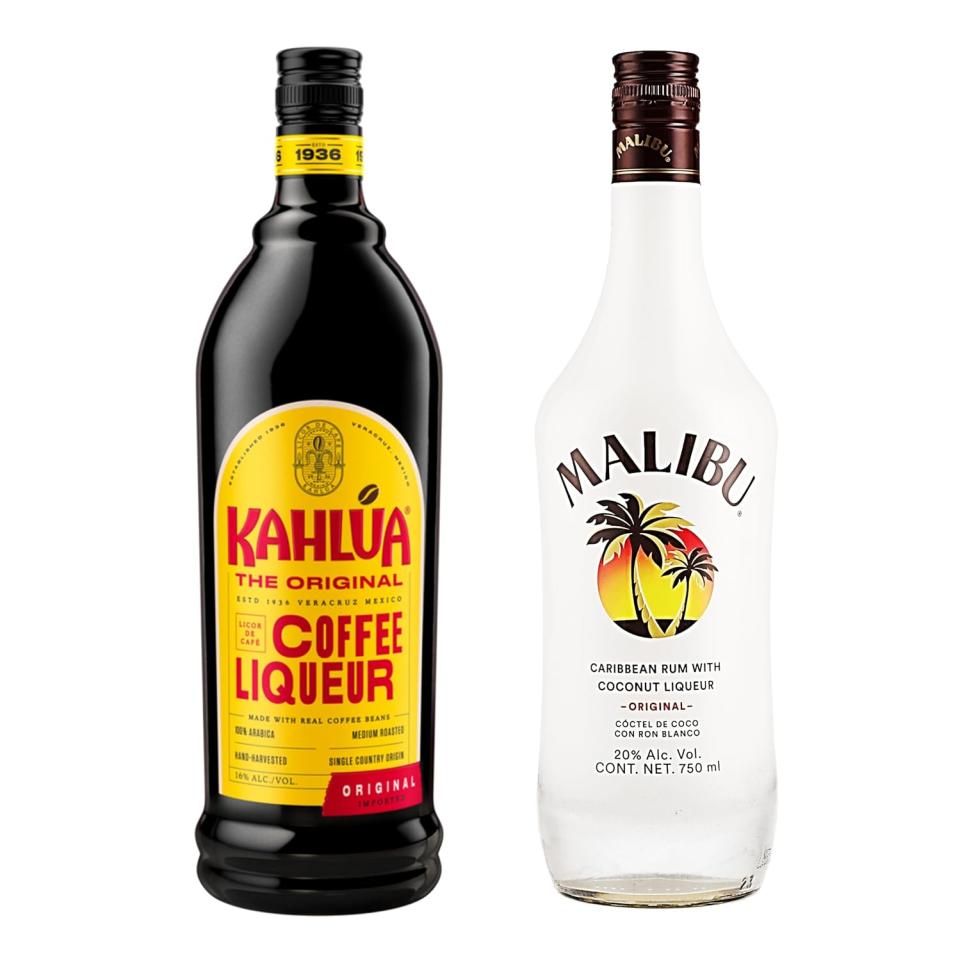 Kit Malibu standard 750 ml + Kahlua standard 1000 ml/Amazon.com.mx